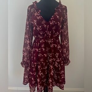 NWT American Eagle Burgundy Dress
